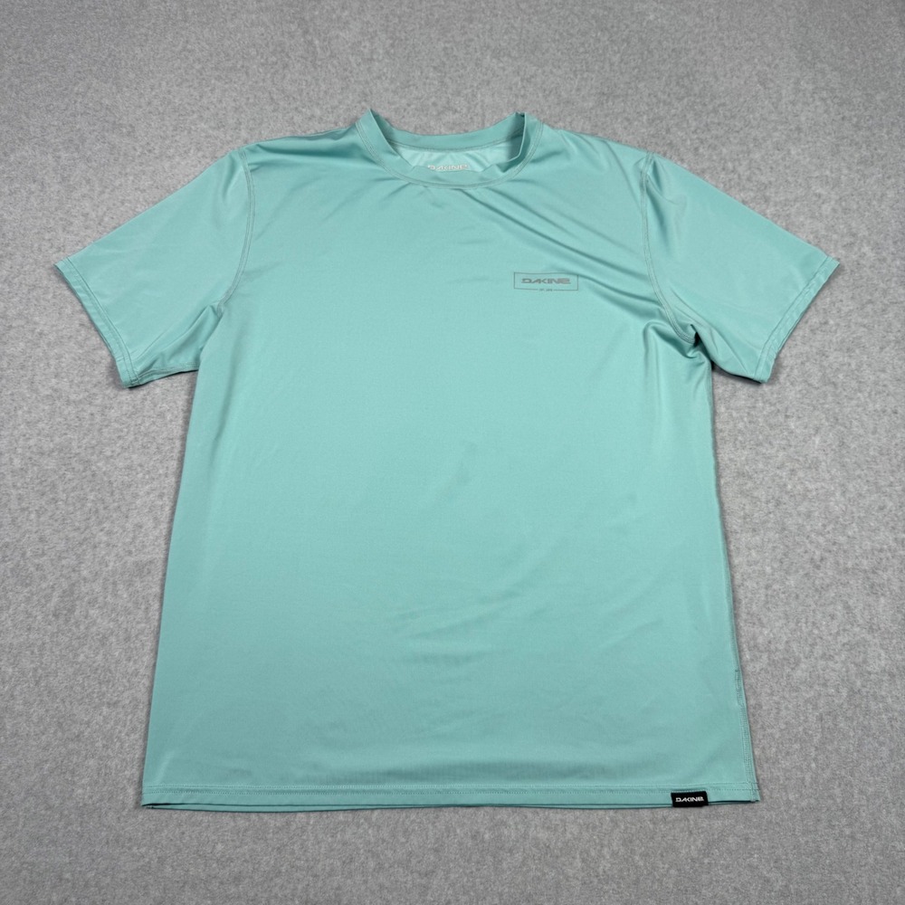Dakine Mens UPF 50+ Short Sleeve Rash Guard Seafoam Green XL Sun Shirt Surf